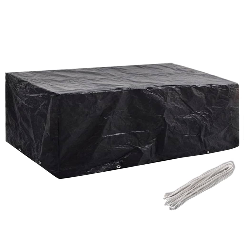 Tuinmeubelhoezen 2 st 8 ogen 200x160x70 cm – afbeelding 2