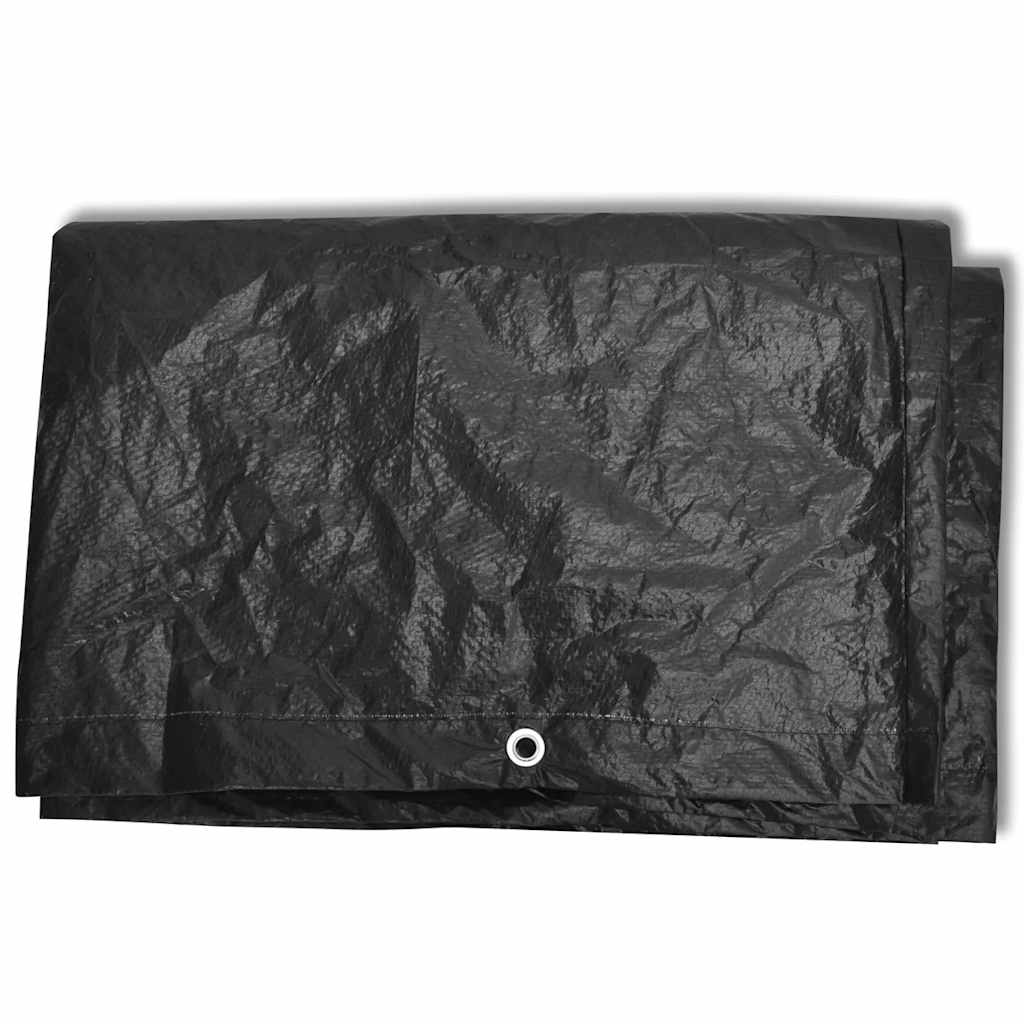 Tuinmeubelhoezen 2 st 8 ogen 135x135x90 cm – afbeelding 4