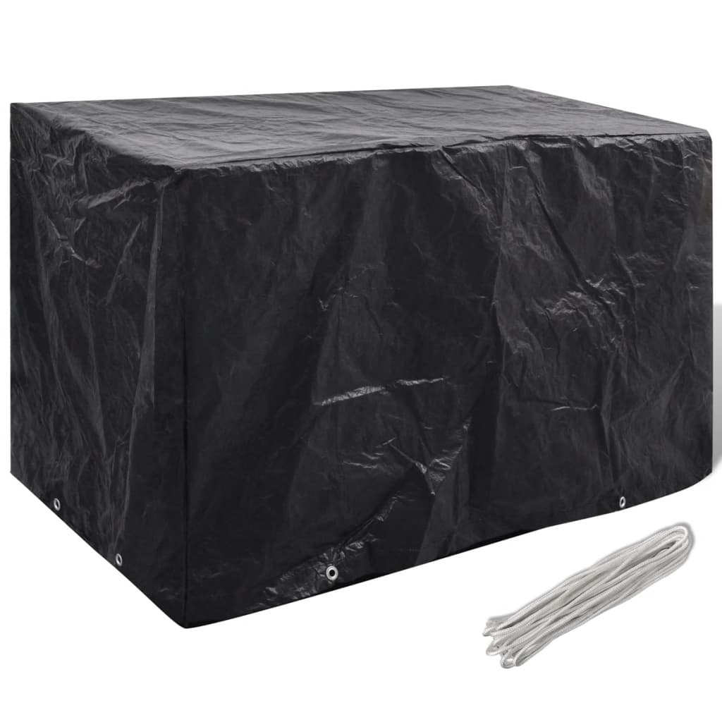 Tuinmeubelhoezen 2 st 8 ogen 140x70x90 cm – afbeelding 2