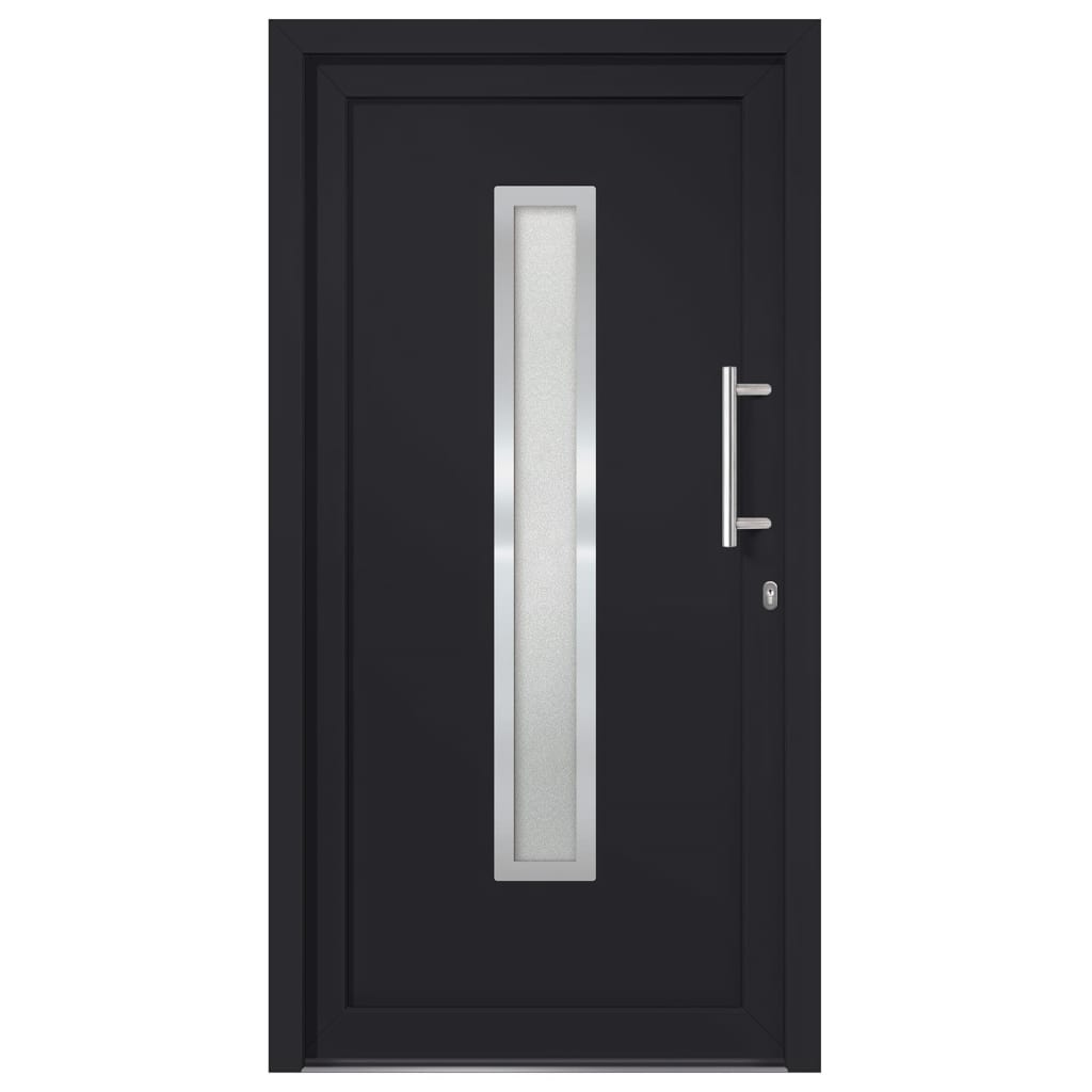 Voordeur 98x200 cm antraciet – afbeelding 3