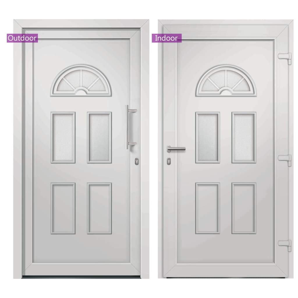 Voordeur 110x210 cm wit – afbeelding 6