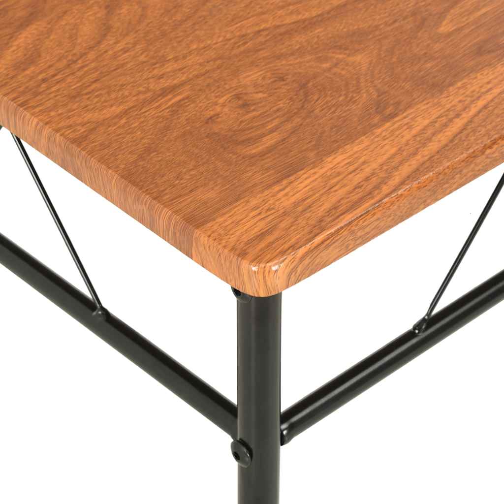Eetkamerstoelen 6 st MDF bruin – afbeelding 7