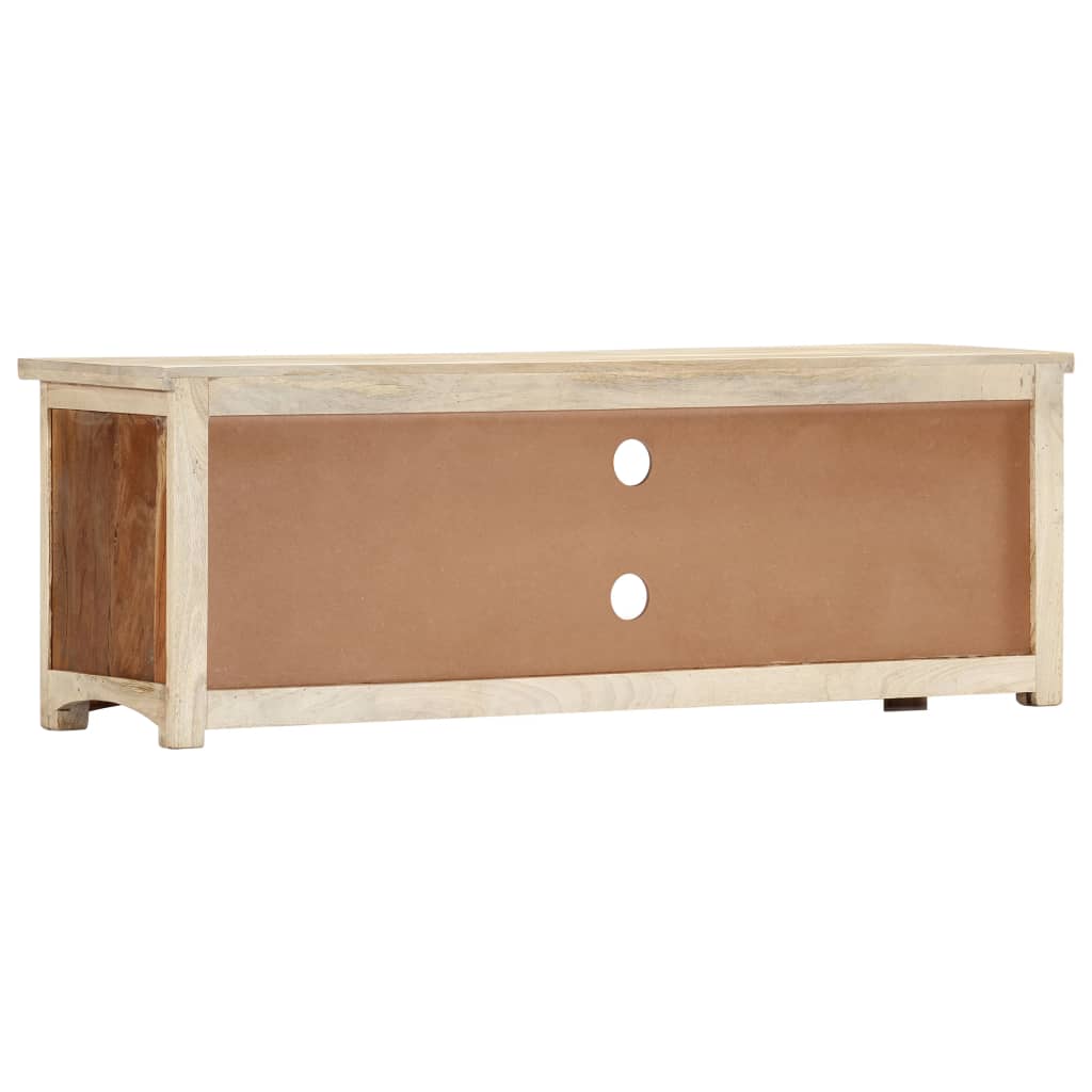 Tv-meubel 120x30x40 cm massief gerecycled hout – afbeelding 4