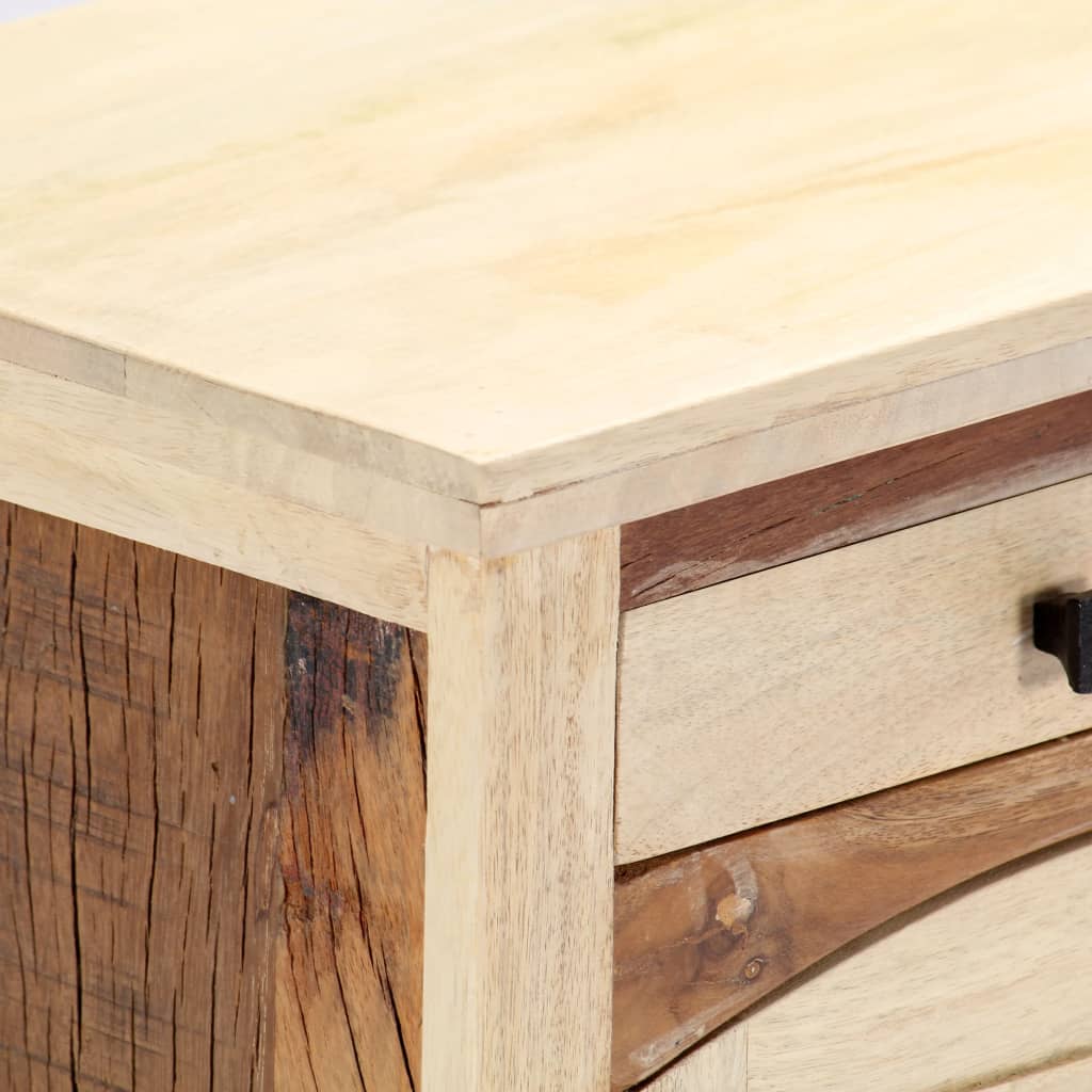 Tv-meubel 120x30x40 cm massief gerecycled hout – afbeelding 5