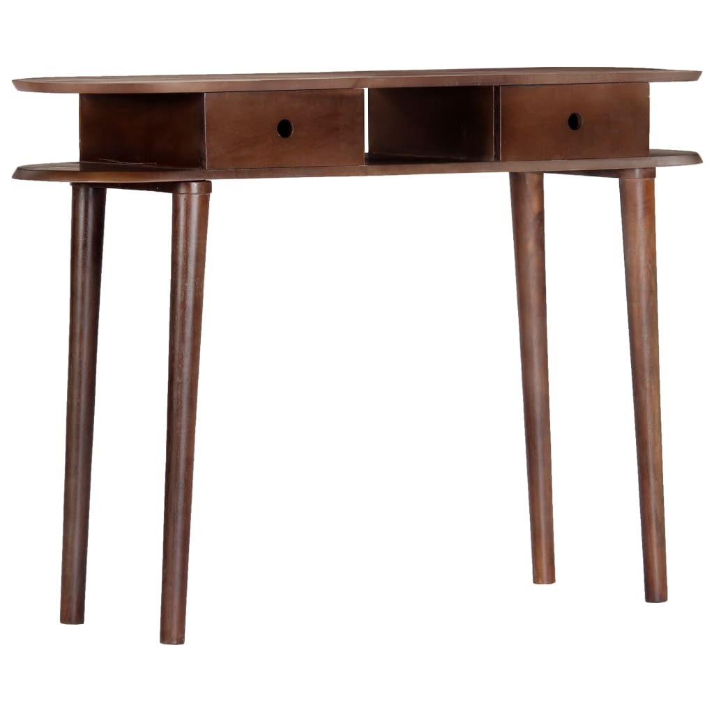 Consoletafel 110x35x76 cm Massief Acaciahout – afbeelding 1