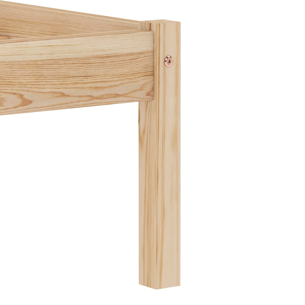 Bedframe massief grenenhout 160x200 cm – afbeelding 6