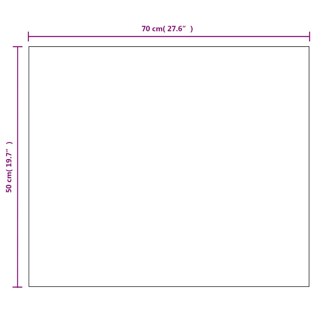 Spiegel frameloos 70x50 cm glas – afbeelding 7