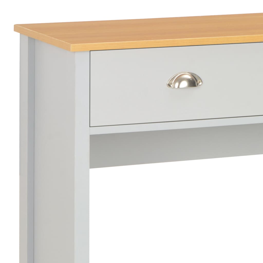 Wandtafel 97x35x76 cm grijs – afbeelding 6