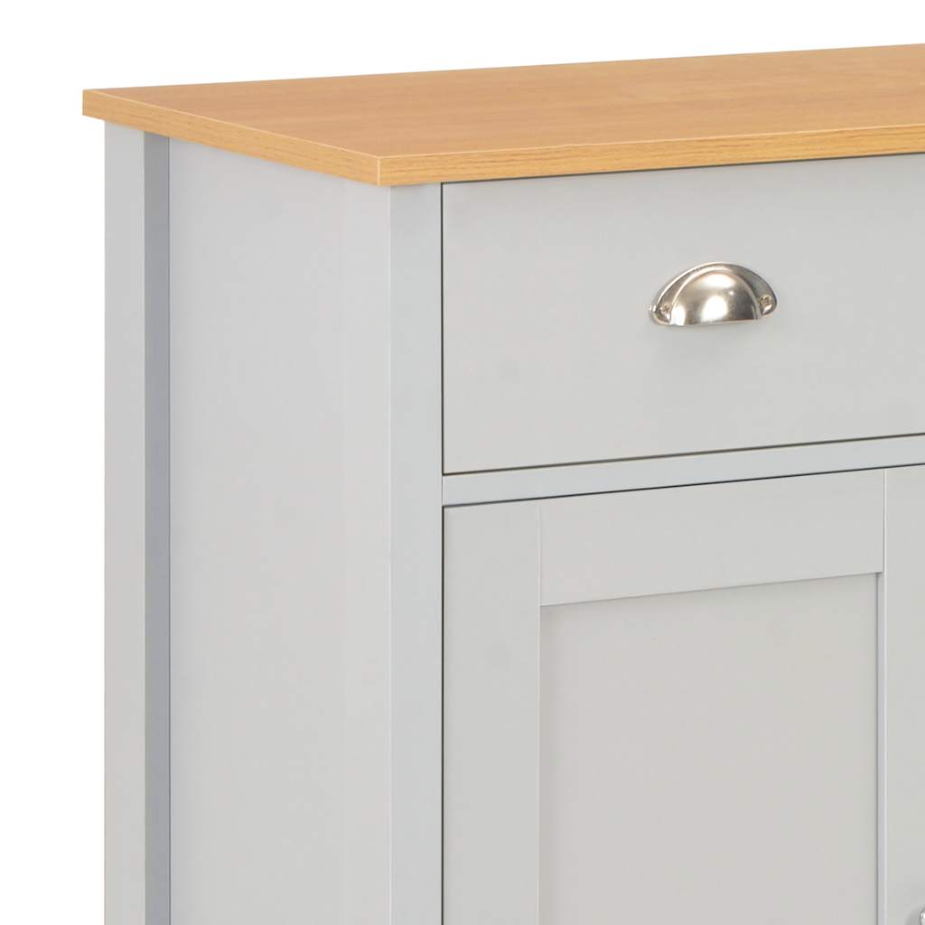 Dressoir 79x35x81 cm grijs – afbeelding 6
