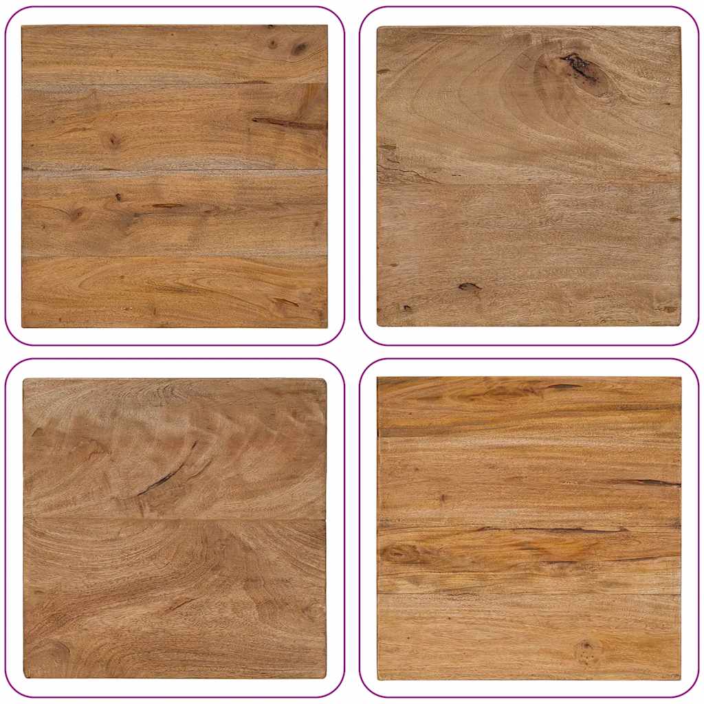 Salontafel takken 40x40x40 cm gemengd gerecycled hout – afbeelding 5