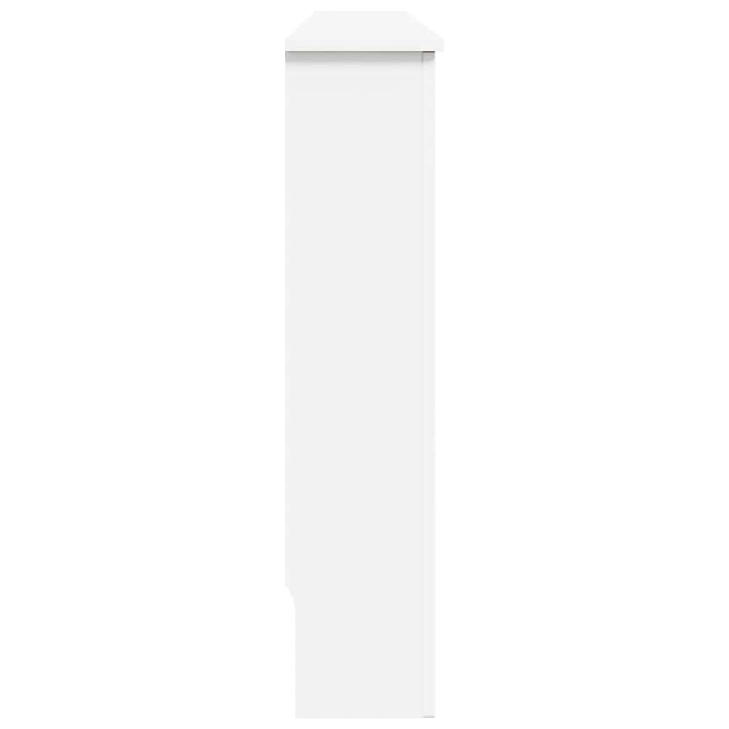 Radiatorombouw 112x19x81,5 cm MDF wit – afbeelding 5