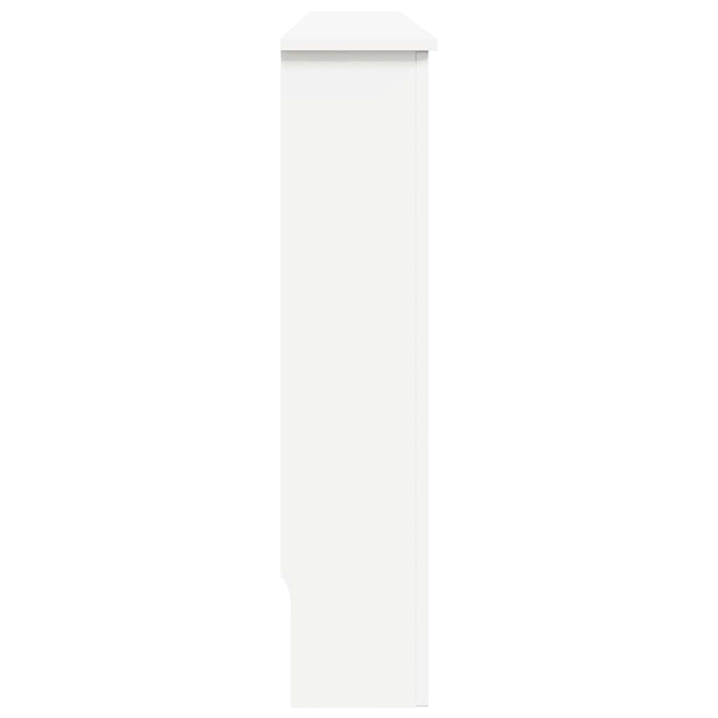 Radiatorombouw 152x19x81,5 cm MDF wit – afbeelding 5