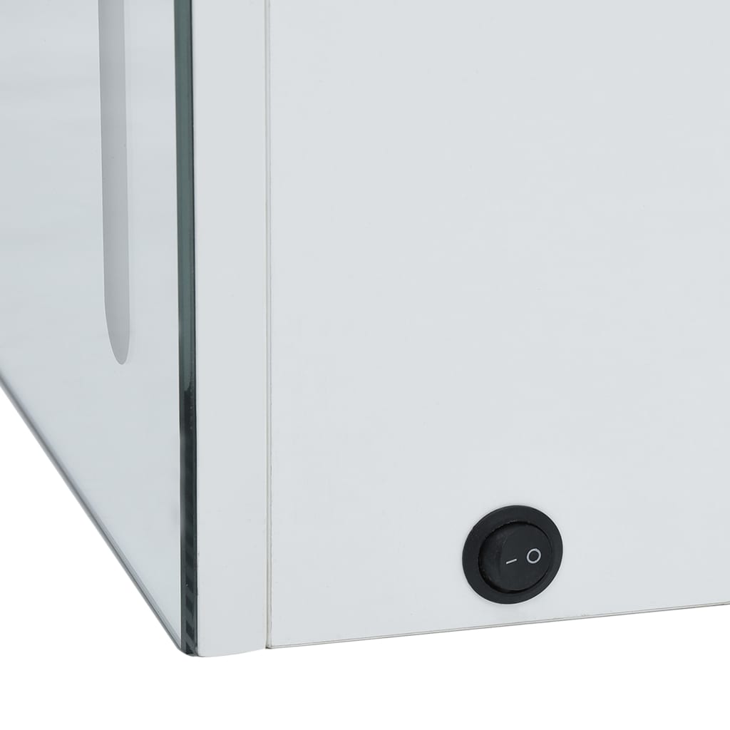 Badkamerkast met spiegel en LED 50x13,5x60 cm – afbeelding 7