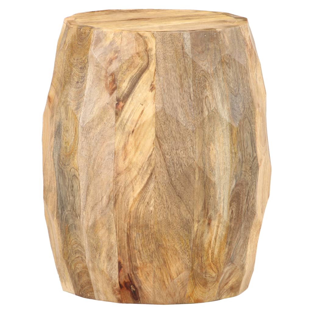 Kruk trommelvormig massief mangohout – afbeelding 6