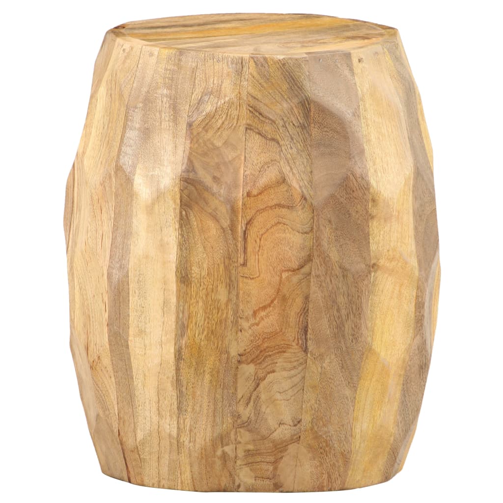 Kruk trommelvormig massief mangohout – afbeelding 7