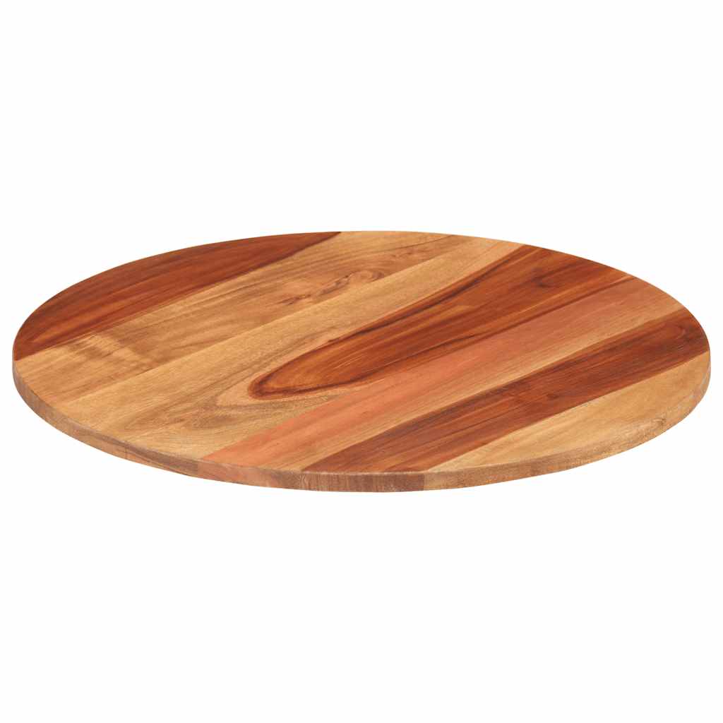 Tafelblad rond 15-16 mm 40 cm massief acaciahout