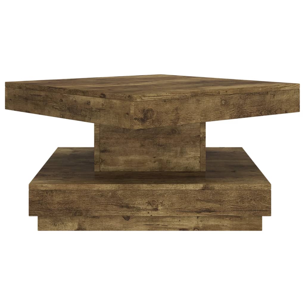 Salontafel 60x60x35 cm MDF donkerbruin – afbeelding 4