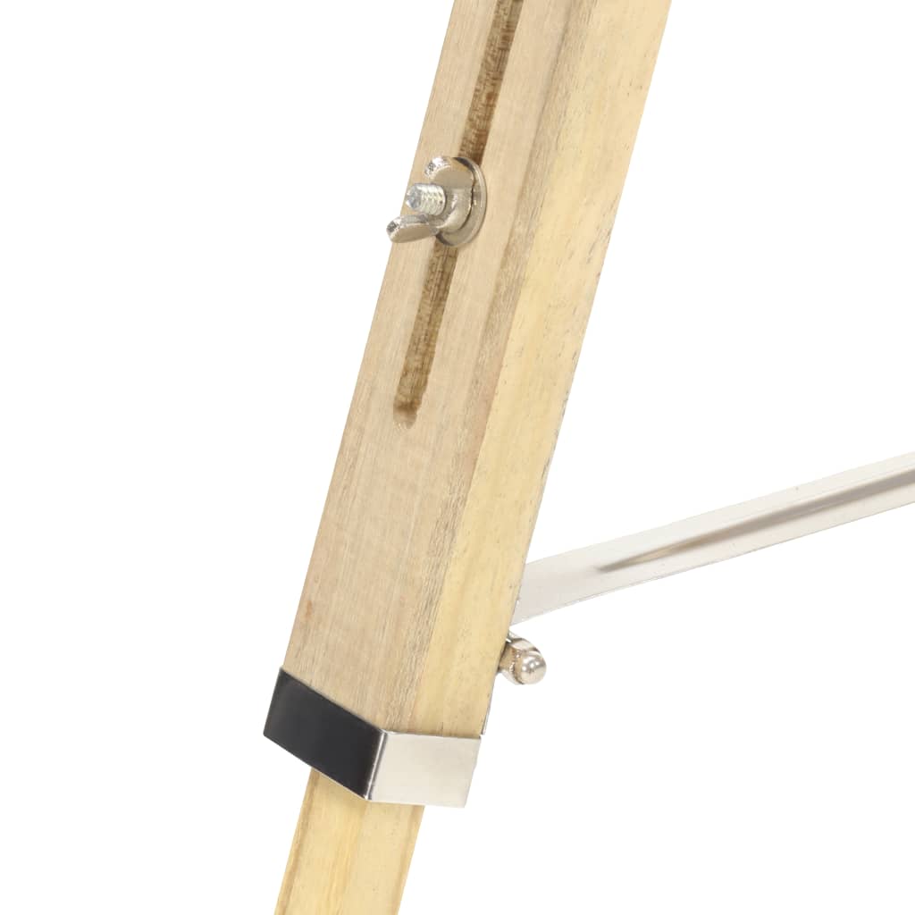 Vloerlamp driepoot 140 cm massief mangohout – afbeelding 12