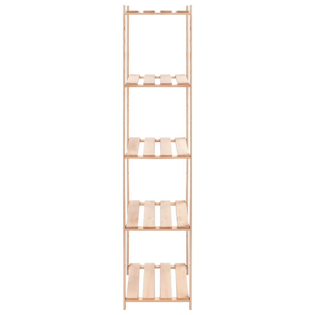 Opbergrek 5-laags 80x38x170 cm massief grenenhout 250 kg – afbeelding 4