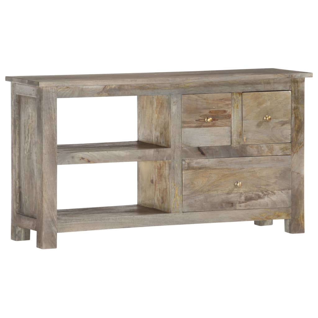 Tv-meubel 100x30x55 cm massief mangohout – afbeelding 1