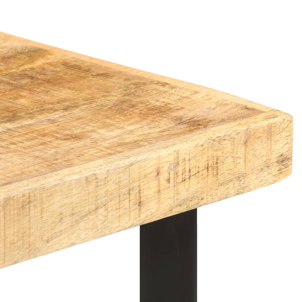 Bartafel 60x60x107 cm ruw mangohout – afbeelding 5