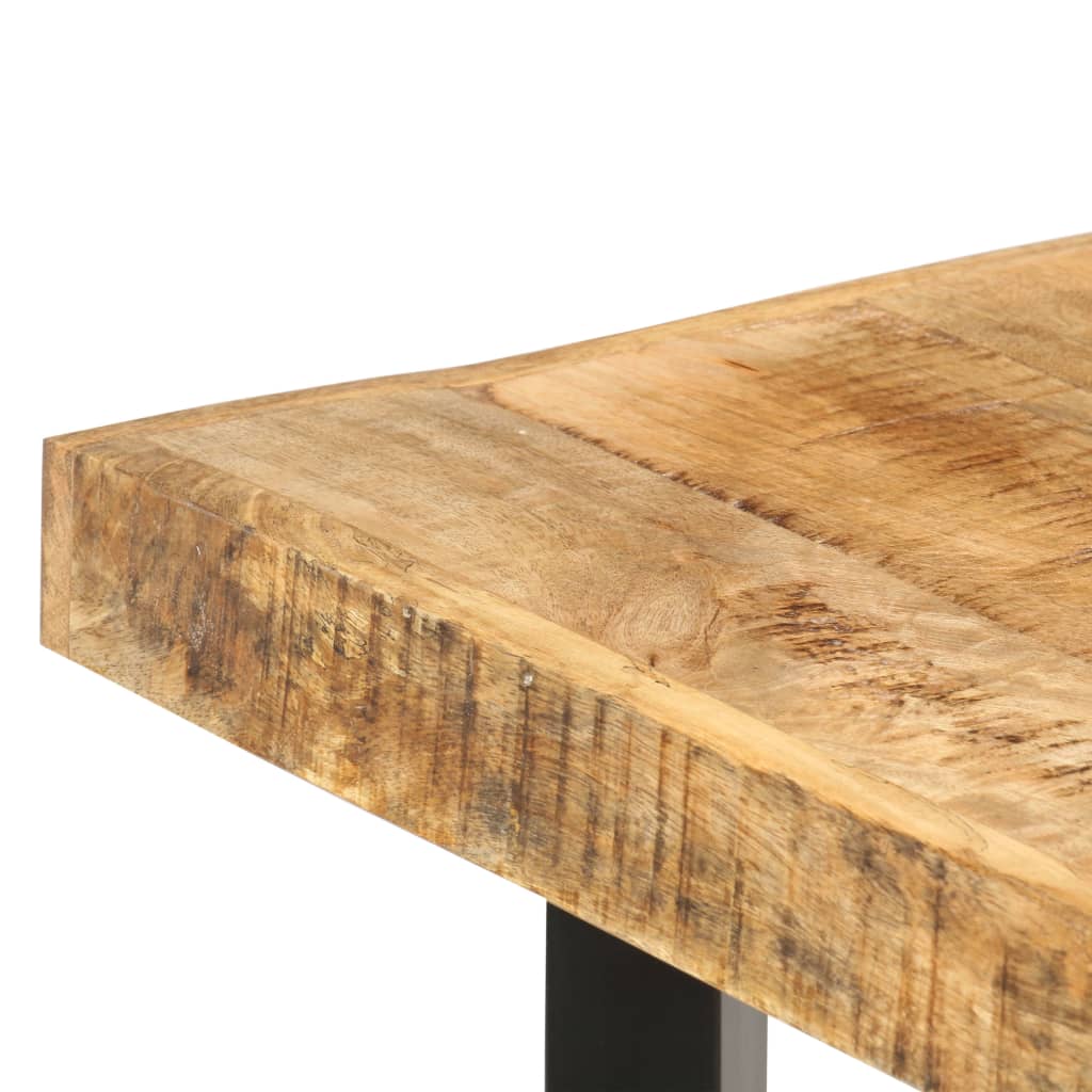 Bartafel 150x70x107 cm ruw mangohout – afbeelding 5