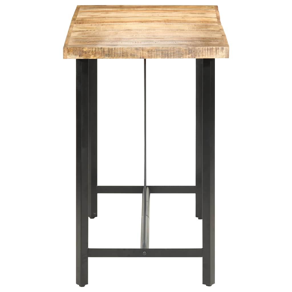 Bartafel 180x70x107 cm ruw mangohout – afbeelding 3