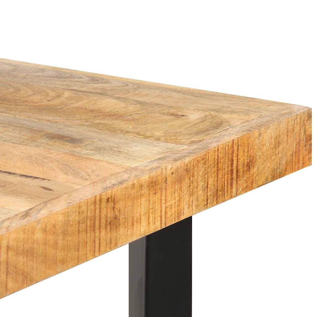 Bartafel 180x70x107 cm ruw mangohout – afbeelding 5