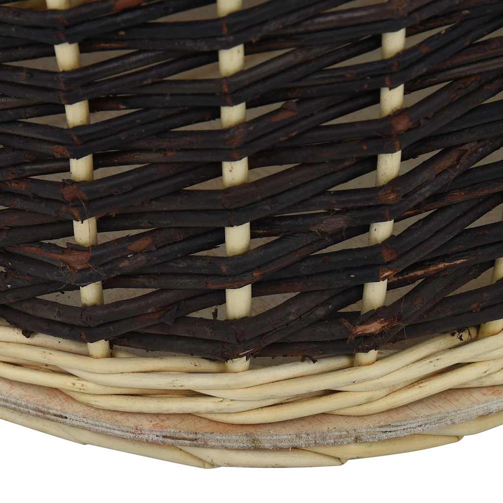 Houtmand met draagriemen 50x44x58 cm natuurlijk wilgenhout – afbeelding 8