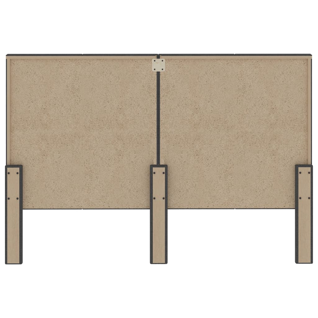 Hoofdbord 140x200 cm stof donkergrijs – afbeelding 5