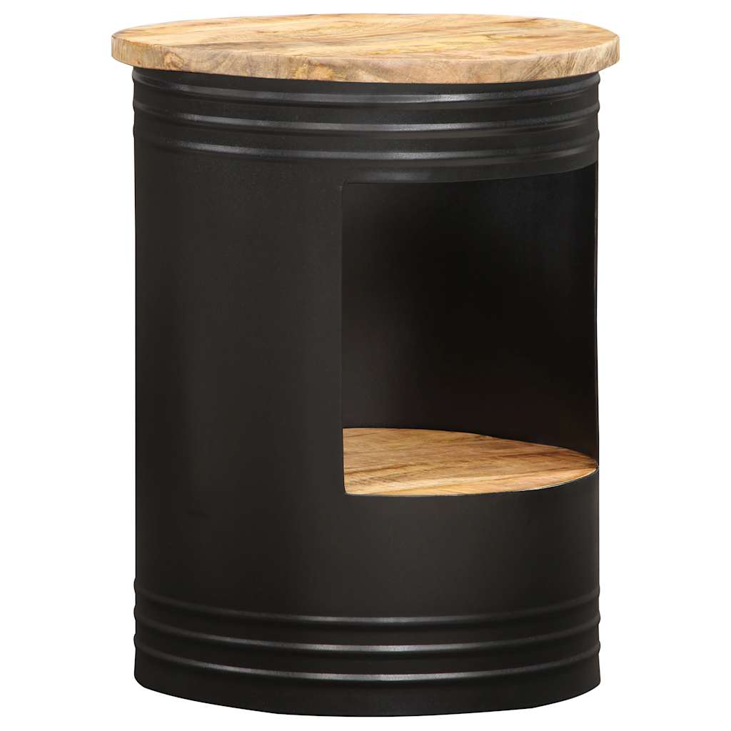 Salontafel 43x55 cm massief mangohout