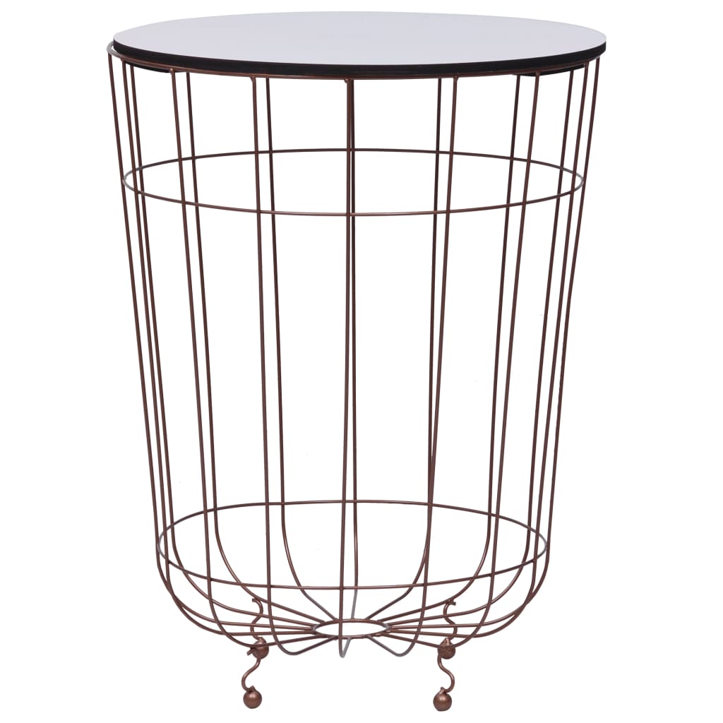 Salontafel Ø40 cm goudkleurig