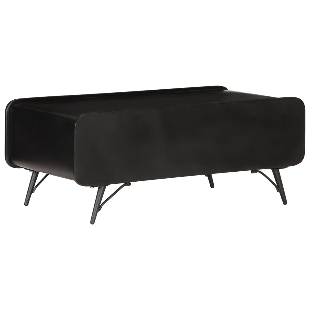 Salontafel 100x50x40 cm massief mangohout – afbeelding 4