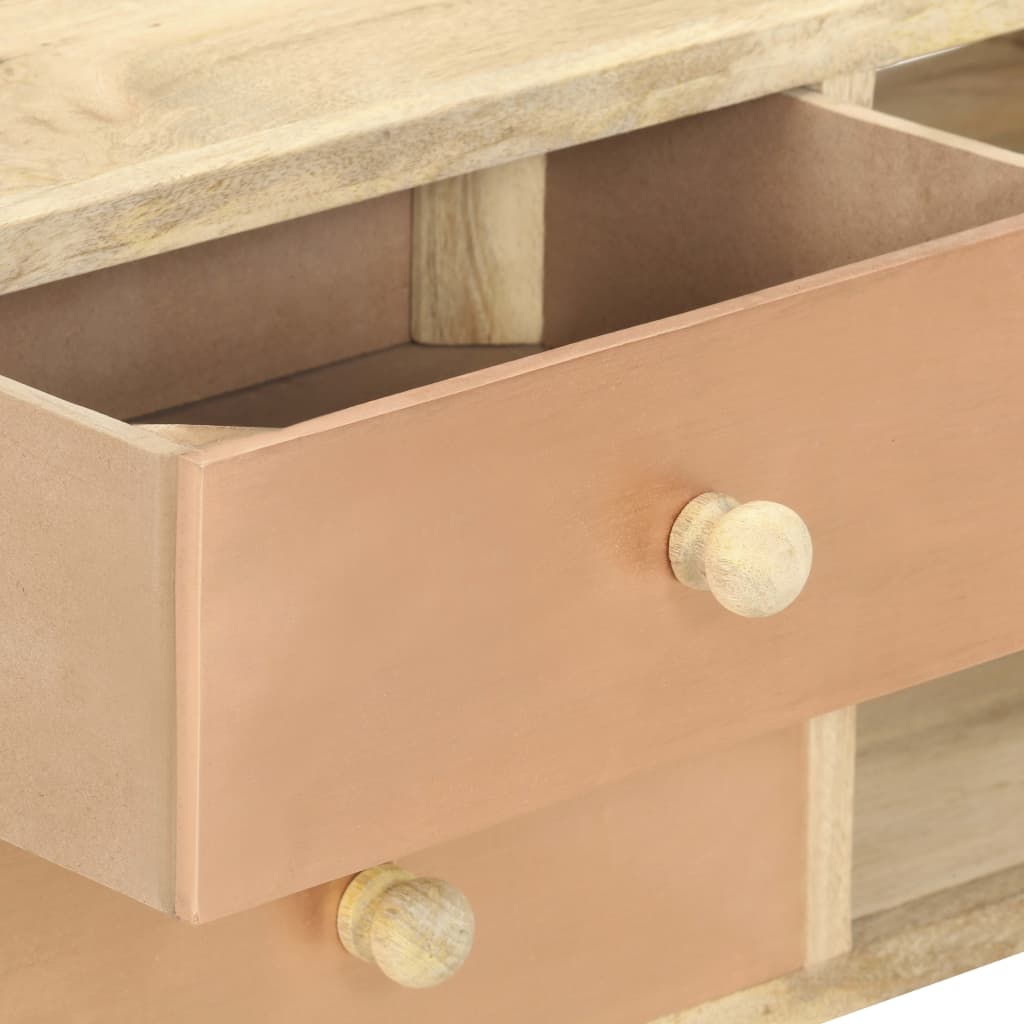 Tv-meubel 110x30x45 cm massief mangohout – afbeelding 7