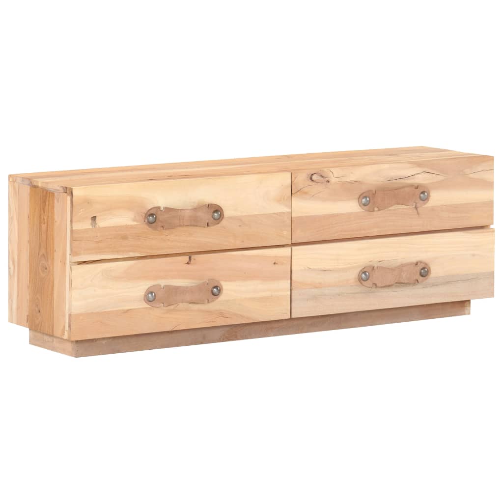 Tv-meubel massief gerecycled hout – afbeelding 1