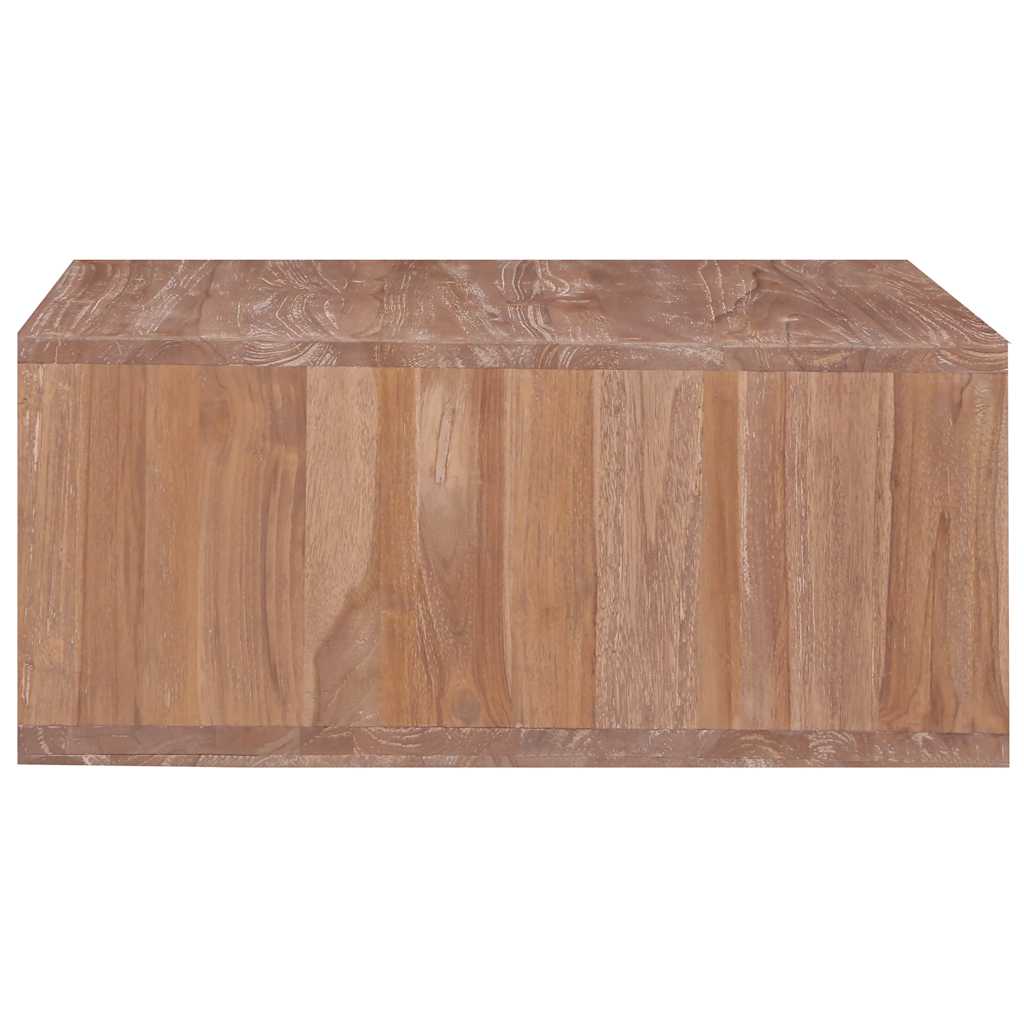 Salontafel 70x70x30 cm massief teakhout – afbeelding 4