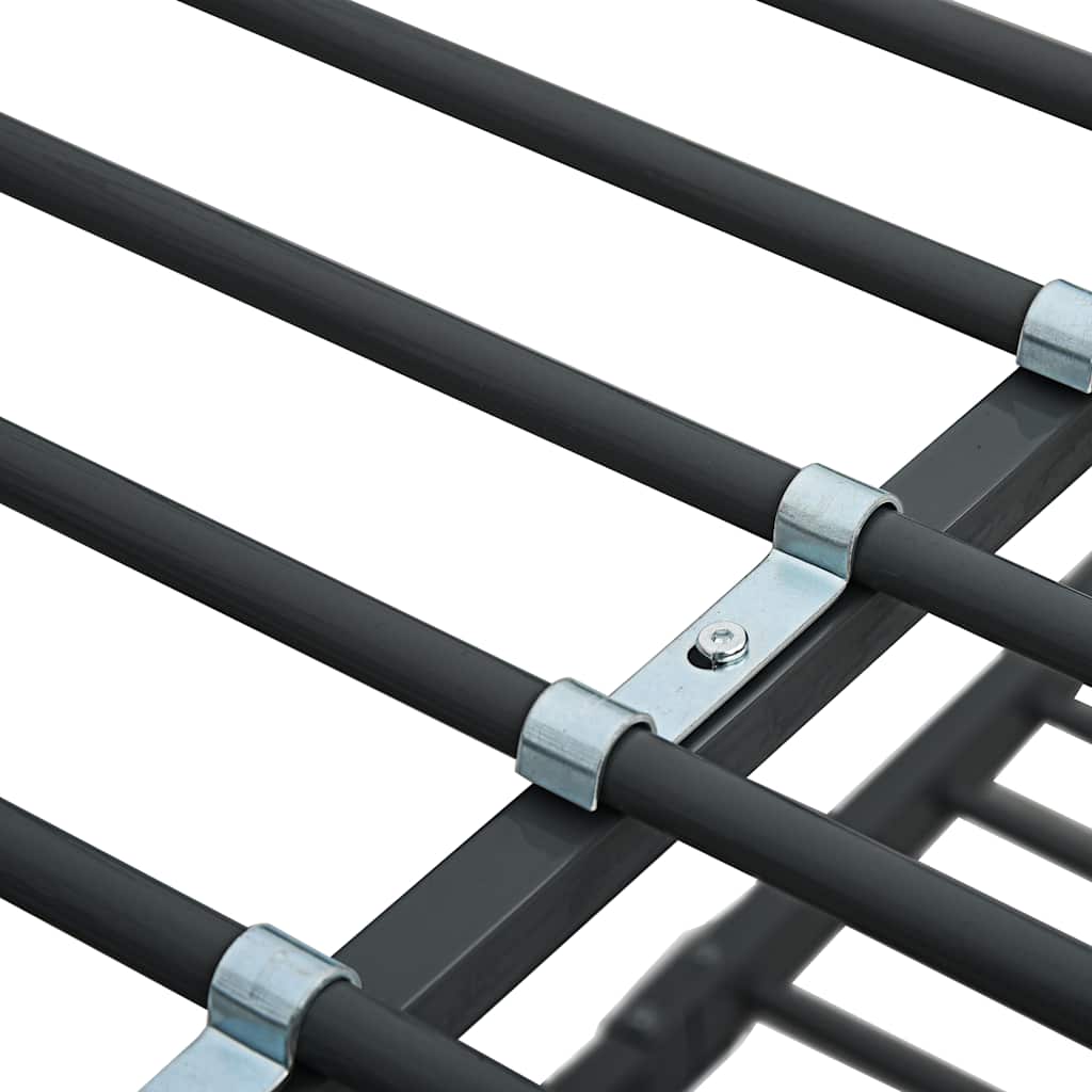 Stapelbed metaal zwart 90x200 cm – afbeelding 7