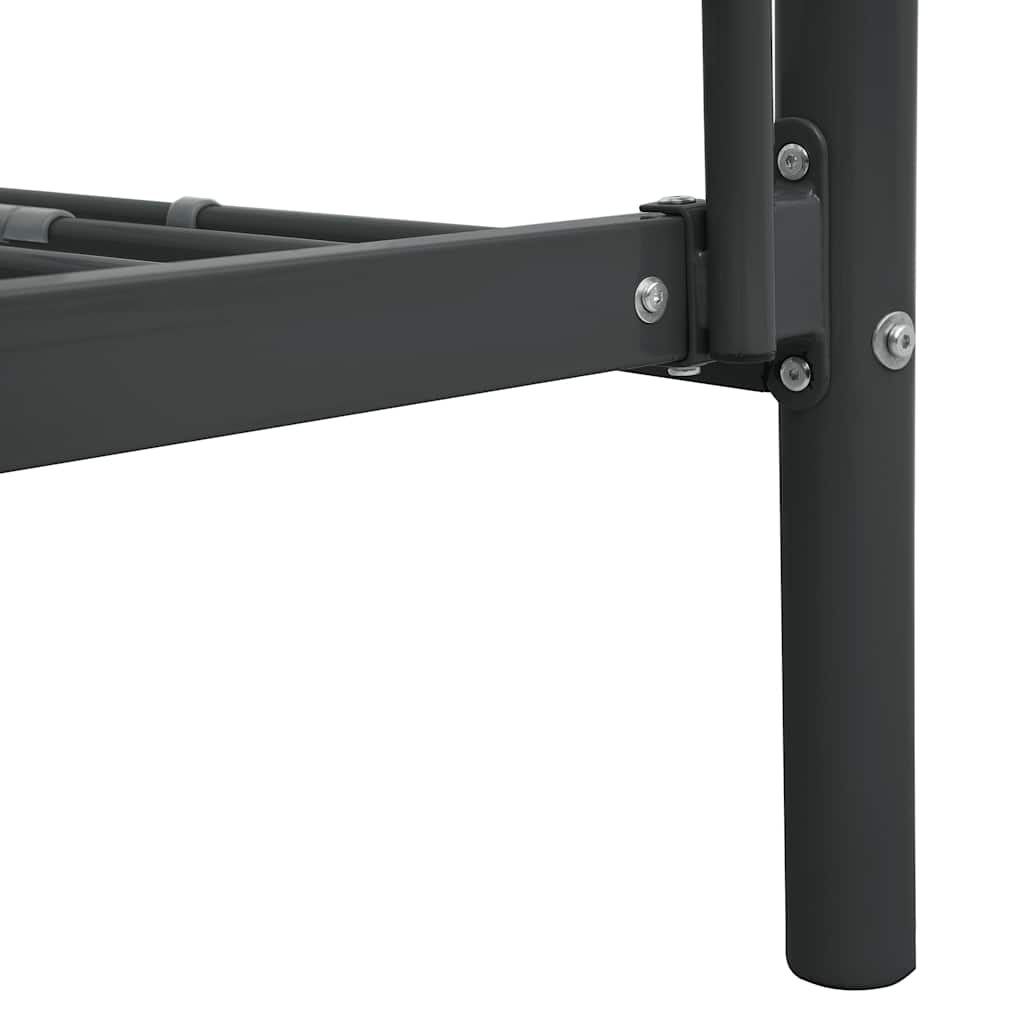 Stapelbed metaal zwart 90x200 cm – afbeelding 8
