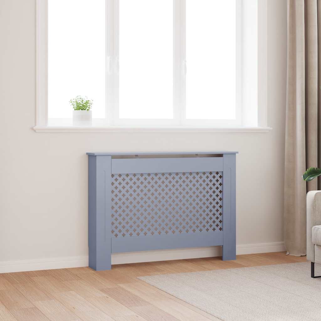 Radiatorombouw 112x19x81,5 cm MDF antraciet