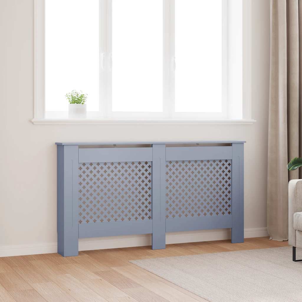 Radiatorombouw 152x19x81,5 cm MDF antraciet