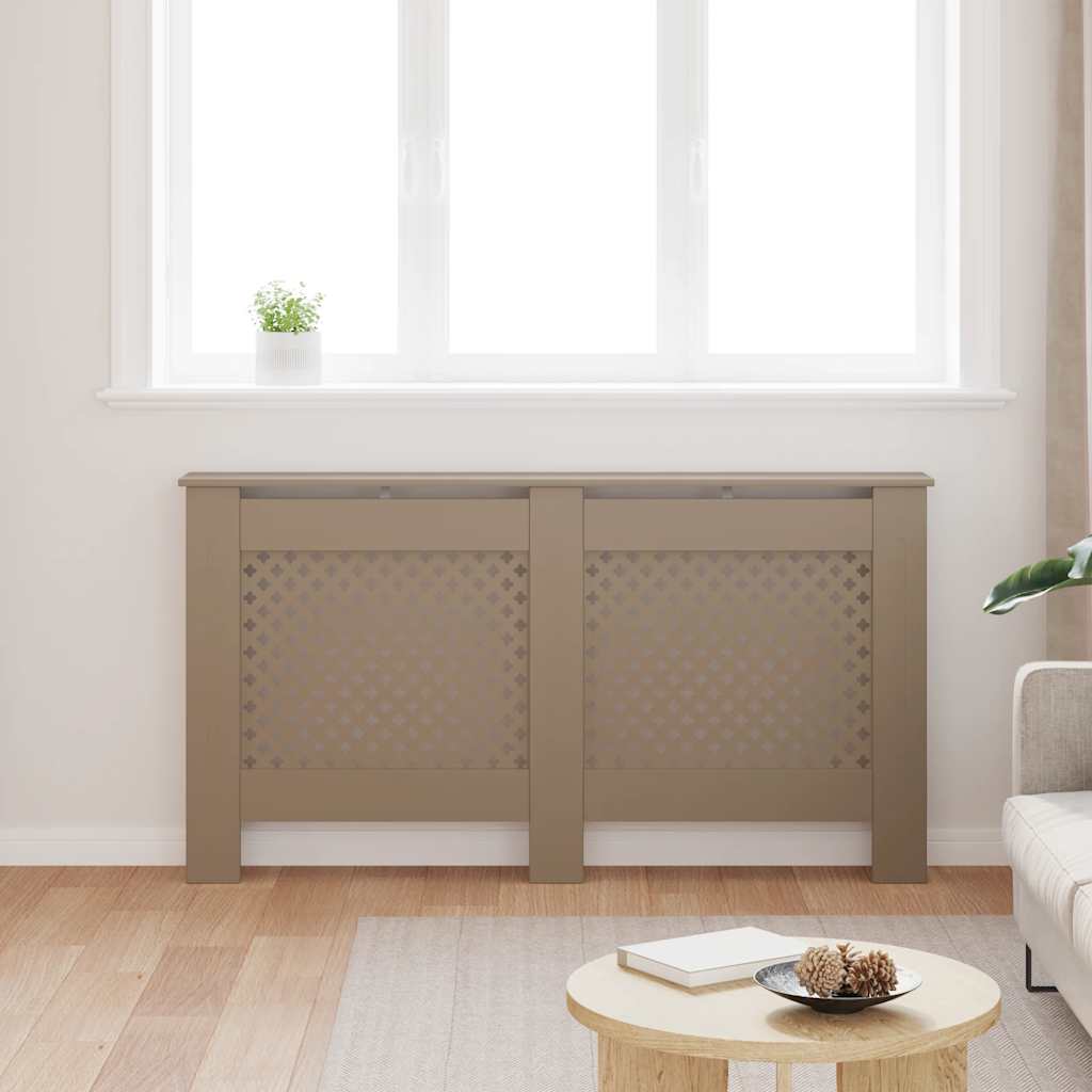Radiatorombouw 152x19x81,5 cm MDF – afbeelding 3