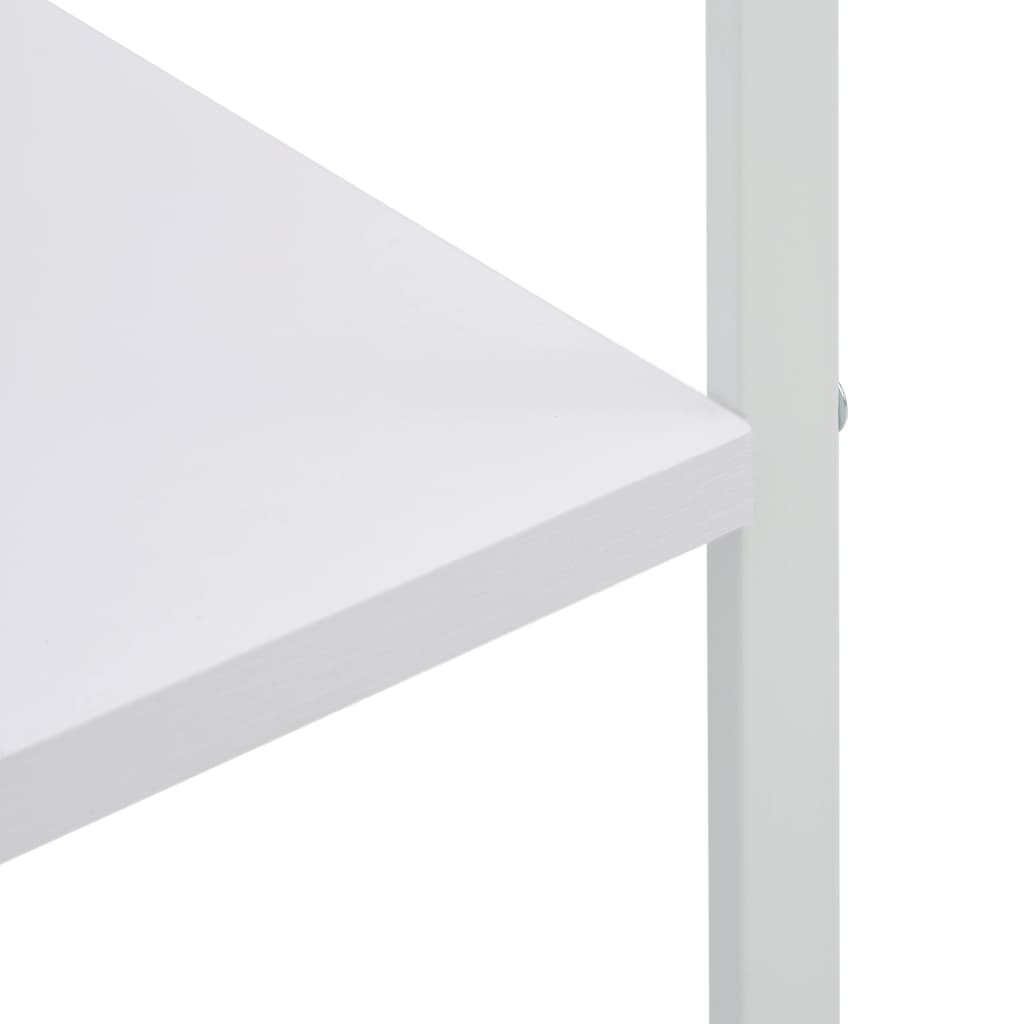 Magnetronkast 60x39,6x123 cm bewerkt hout wit – afbeelding 6