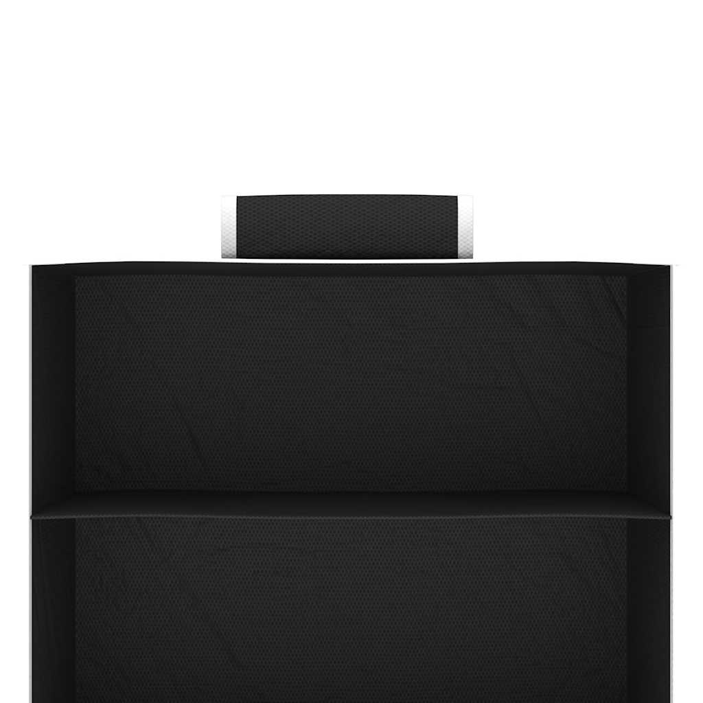 Kledingorganisers hangend 2 st met 10 schappen stof – afbeelding 8