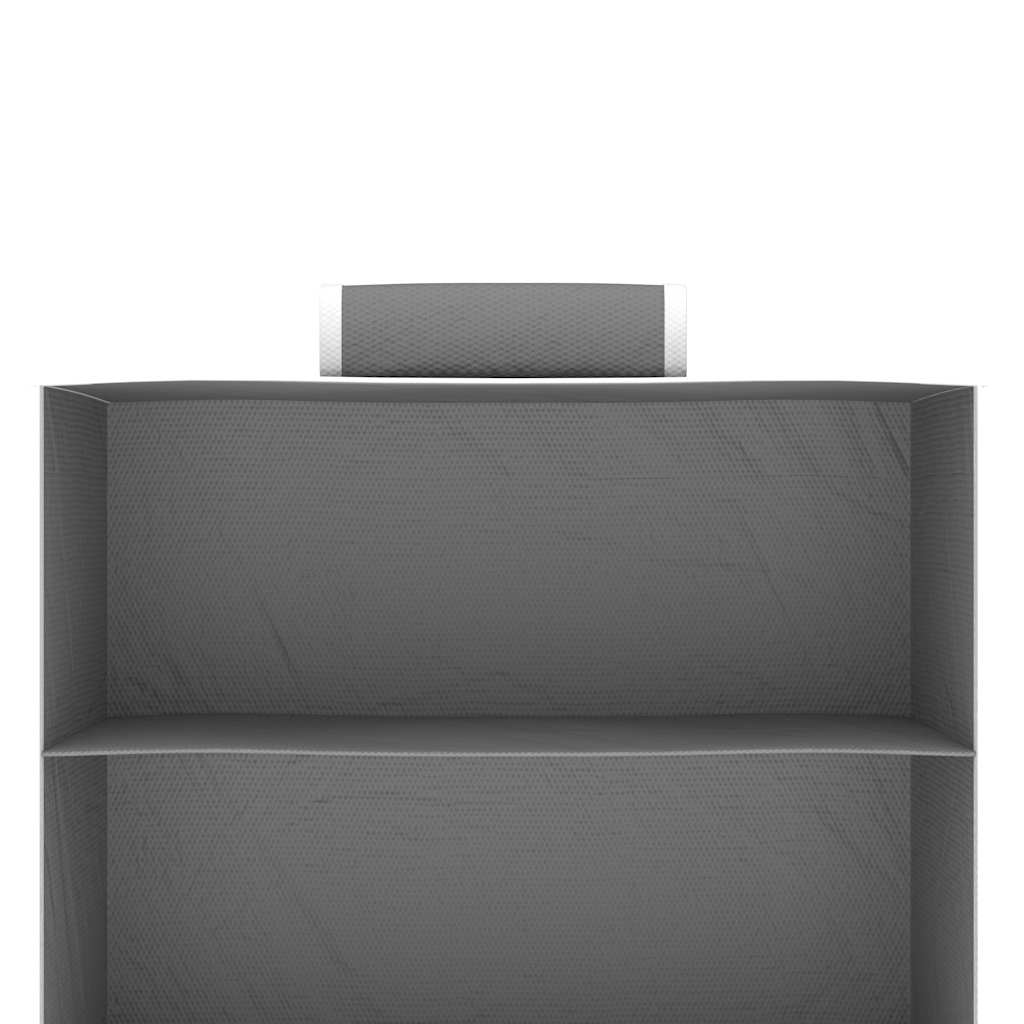 Kledingorganisers hangend 2 st met 10 schappen stof – afbeelding 8