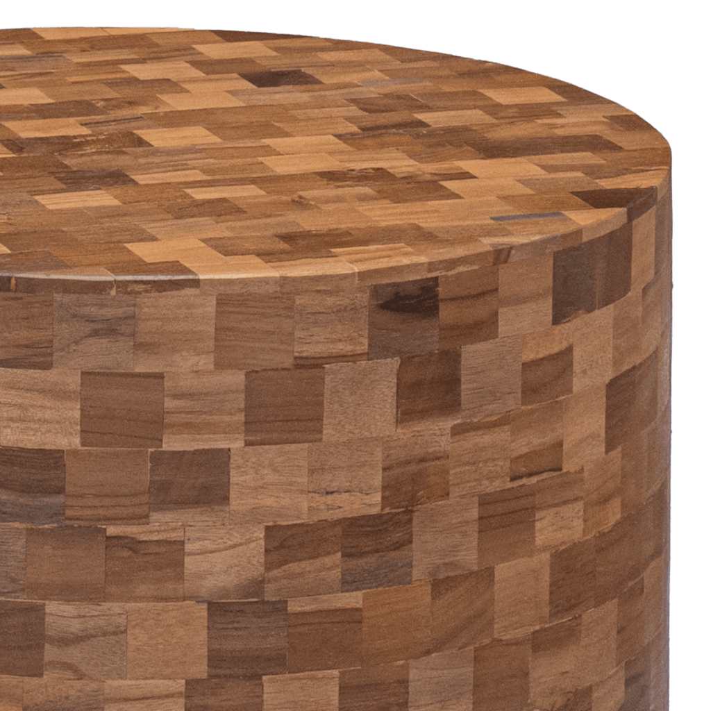 Salontafel 60x60x35 cm massief teakhout – afbeelding 2