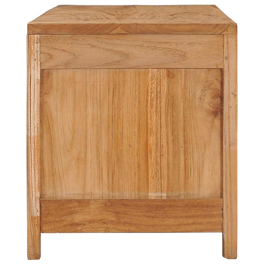 Tv-meubel 100x30x35 cm massief teakhout – afbeelding 3