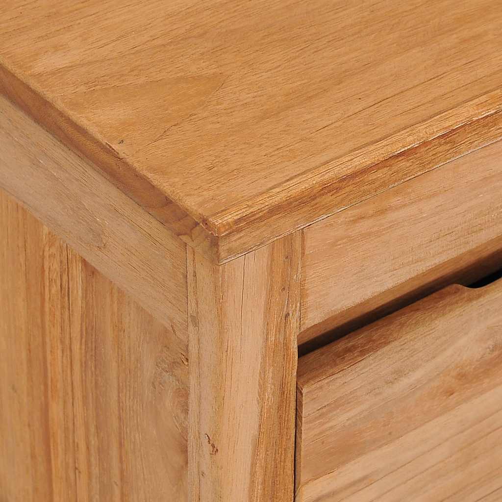 Tv-meubel 100x30x35 cm massief teakhout – afbeelding 6