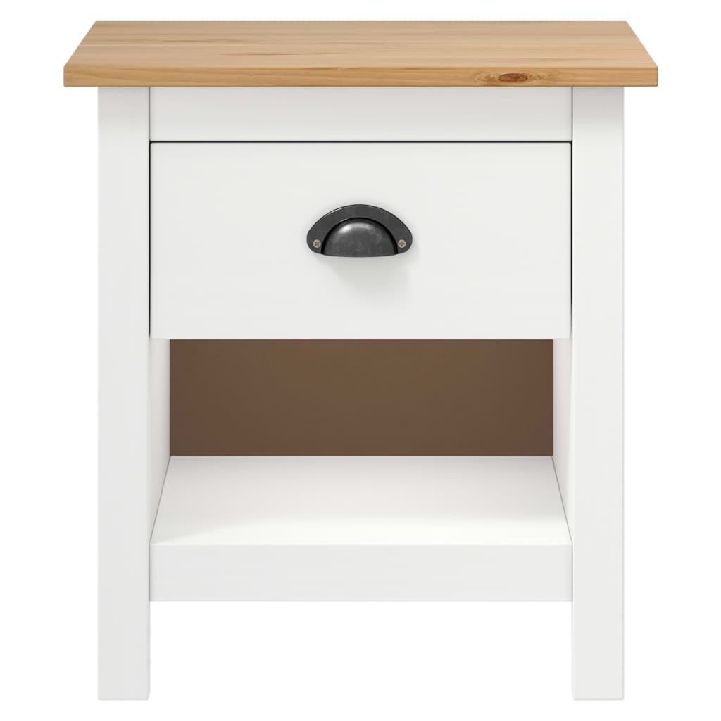Nachtkastjes 2 st Hill Range 46x35x49,5 cm massief grenenhout – afbeelding 3