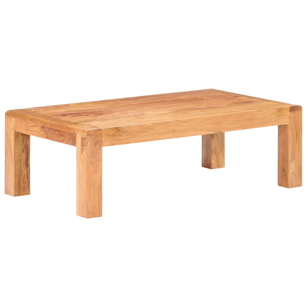 Salontafel 110x60x35 cm acaciahout met honingafwerking