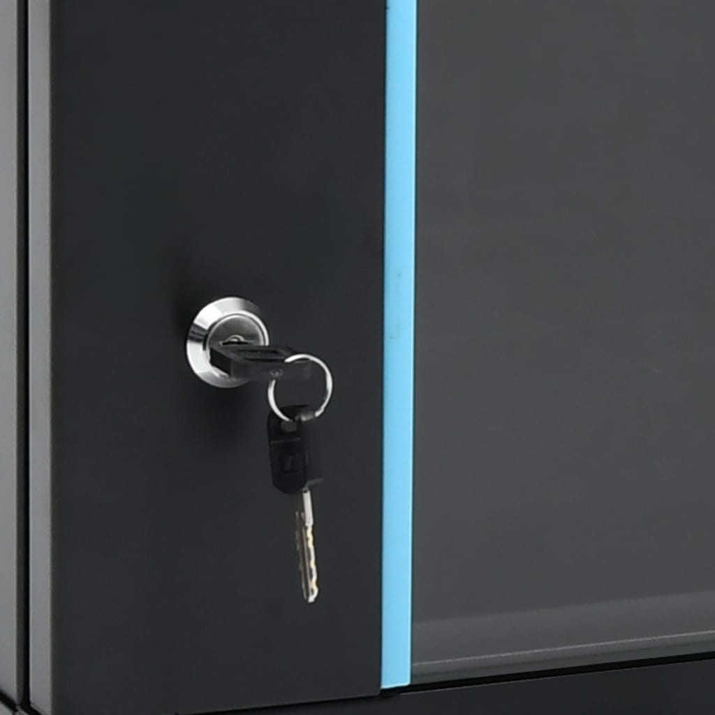 Netwerkkast voor aan de muur 4U 19" IP20 600x450x285 mm – afbeelding 6